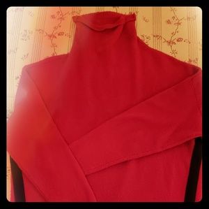 DKNYC wool blend roll neck sweater